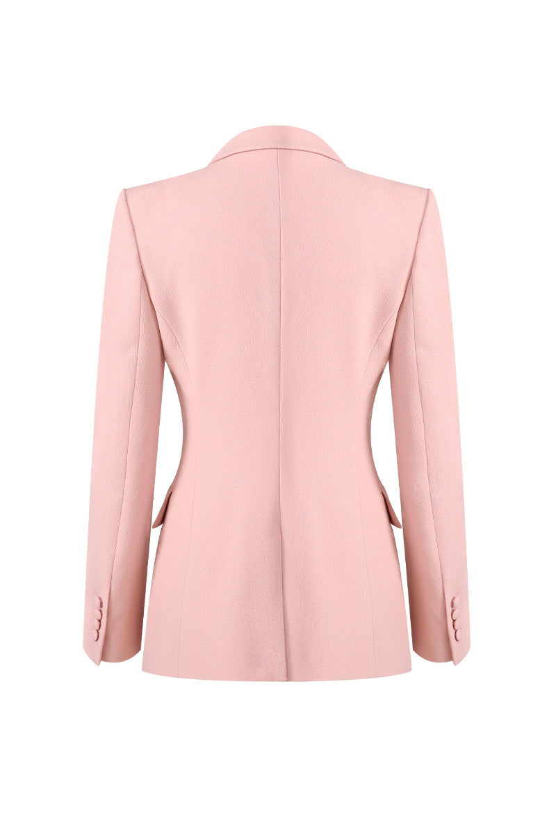 Emma Light Pink Double-Breasted Suit