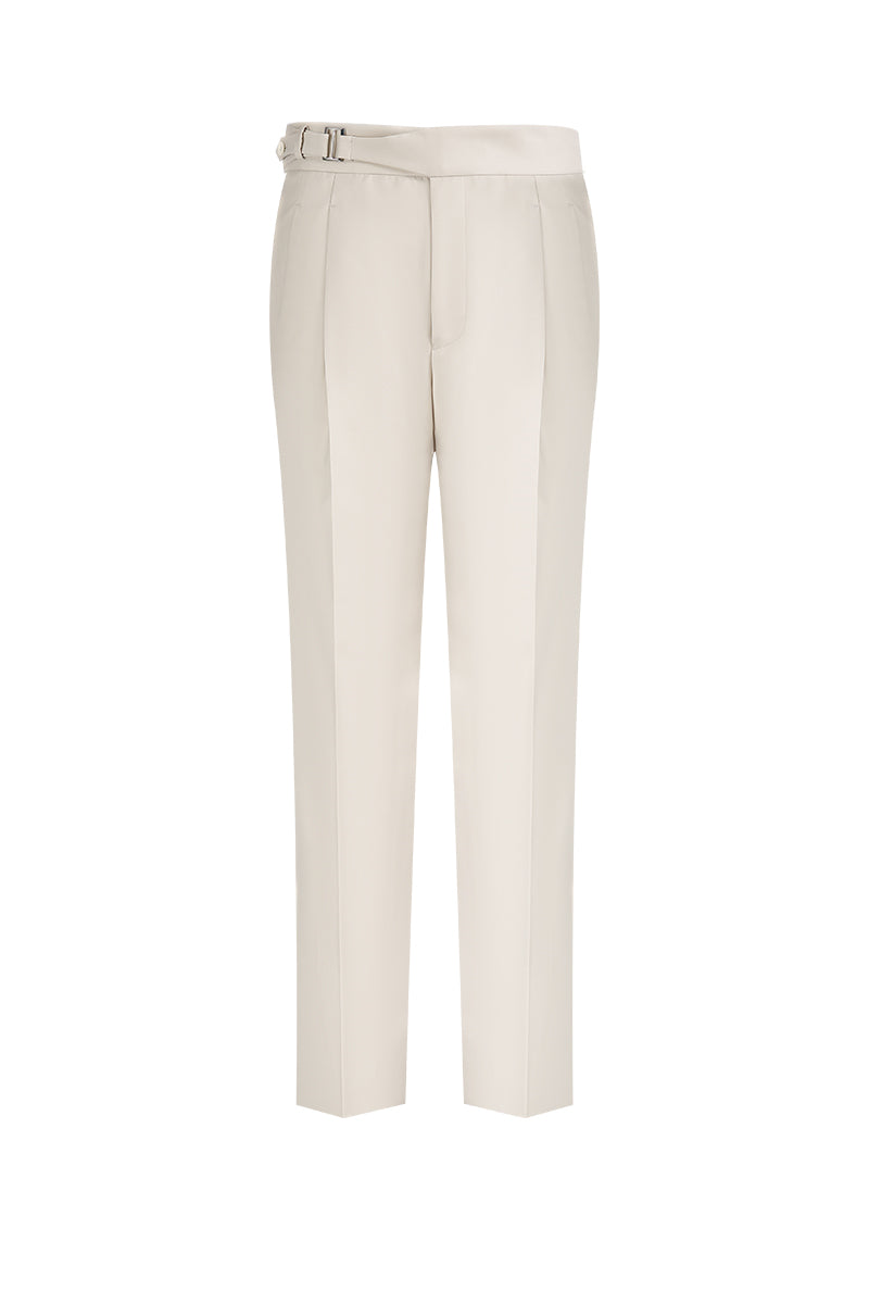 Vitale Barberis Canonico 1663 Sand Grey Double-Breasted Suit