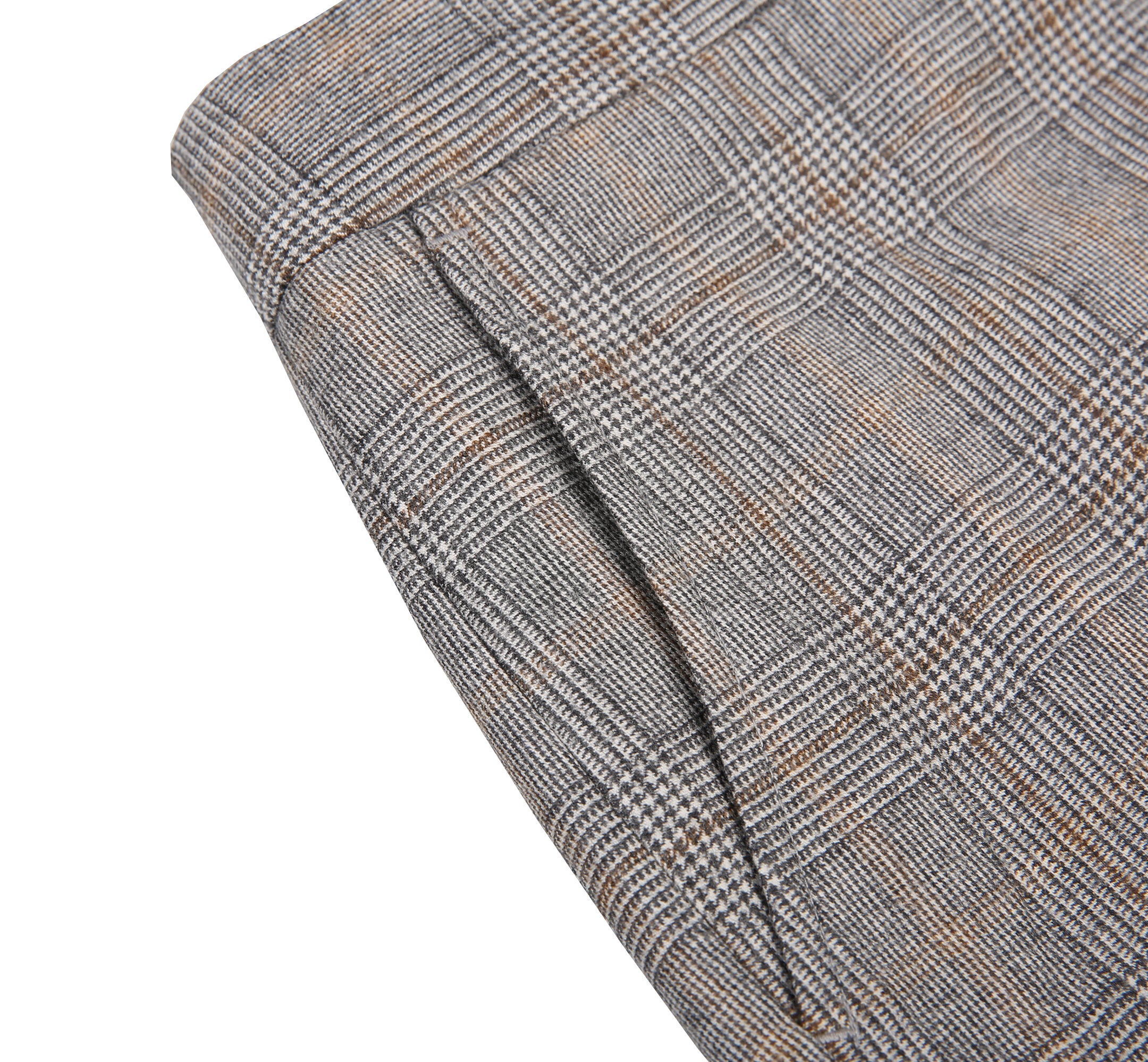 Chelsea Grey Plaid Single-Breasted Suit