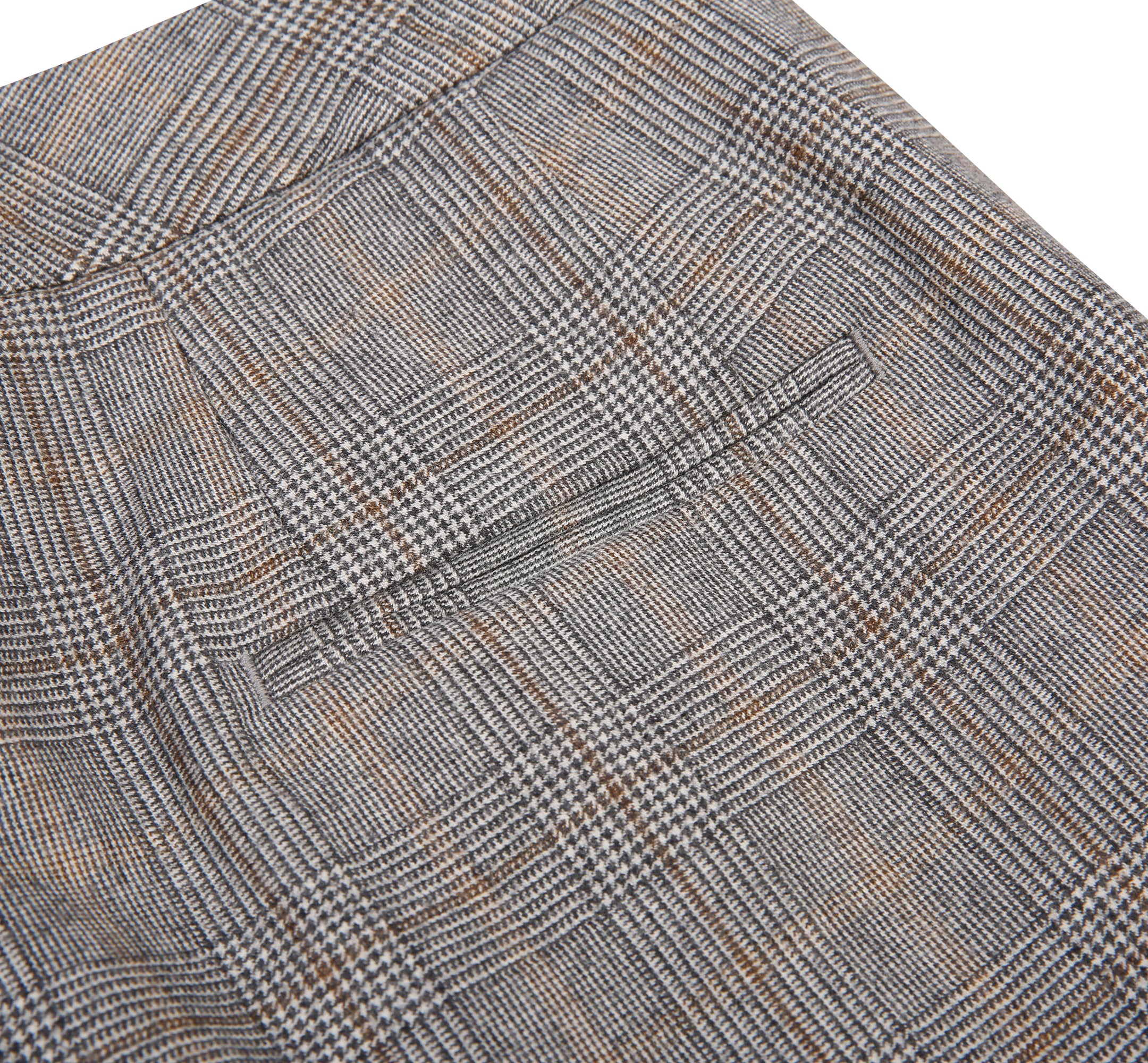 Chelsea Grey Plaid Single-Breasted Suit