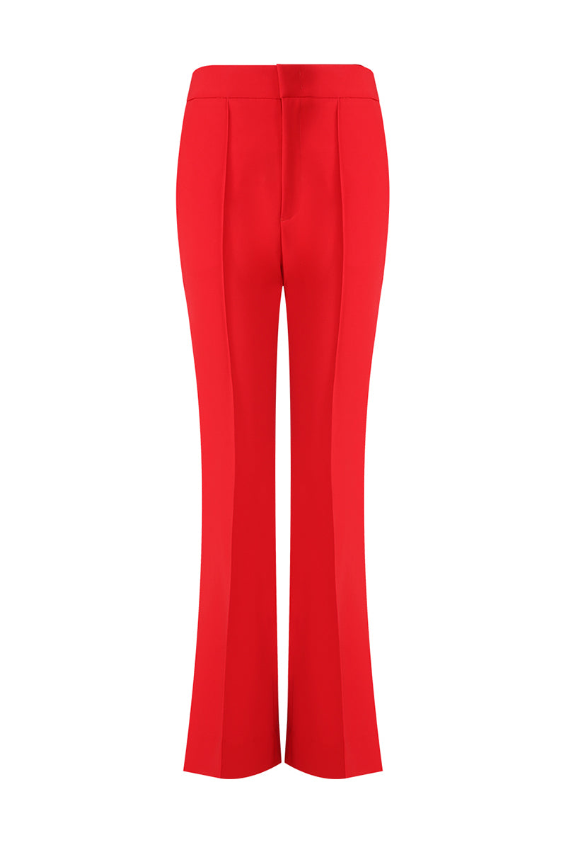 Victoria Red Single Breasted Suit