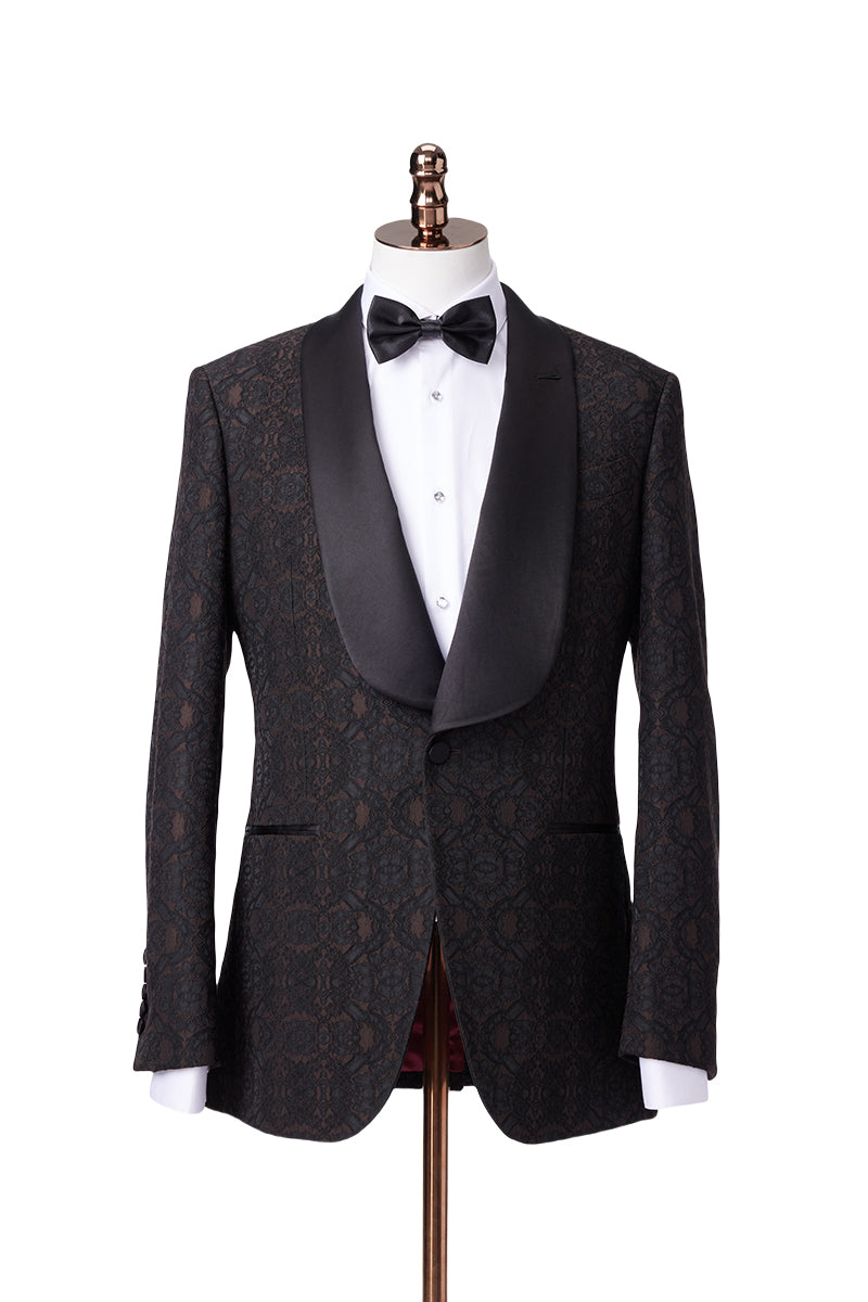 Campbell Black Tuxedo Jacket