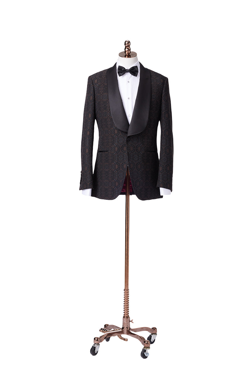 Campbell Black Tuxedo Jacket