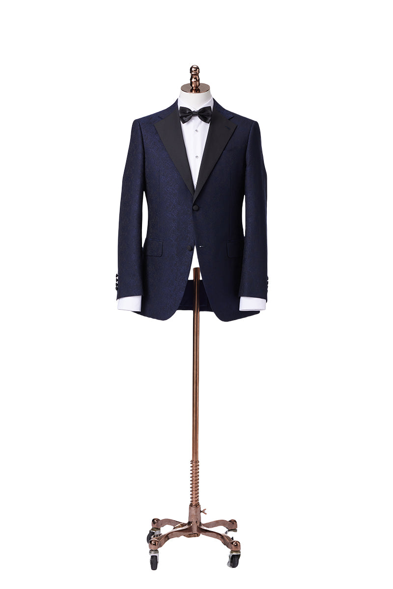 Scott Navy Tuxedo Jacket