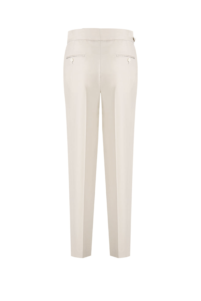 Vitale Barberis Canonico 1663 Sand Grey Double-Breasted Suit