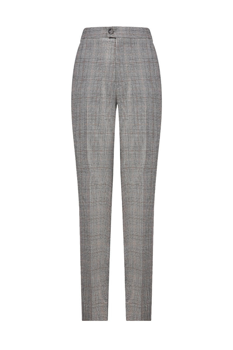 Chelsea Grey Plaid Single-Breasted Suit